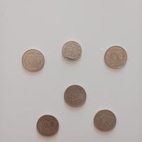 6 monete antiche 