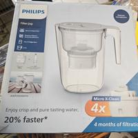 PHILIPS caraffa filtrante X CLEAN + 3 filtri