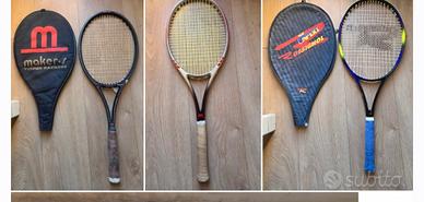 Racchette da tennis Rossignol,Donnay,Makers
