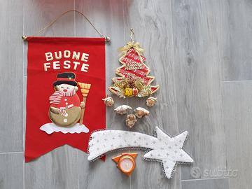 Decorazioni Natalizie (gagliardetto, statuette...)