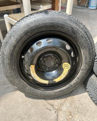 Pneumatici più staffe portapacchi fiat punto 