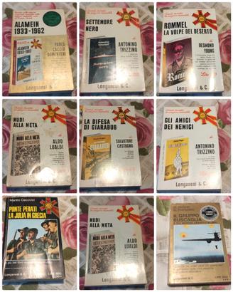LOTTO 9 LIBRI STORIA MILITARE - LONGANESI