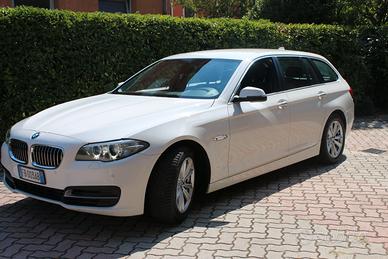 BMW bianca Serie 5 Touring 2.0d 190cv