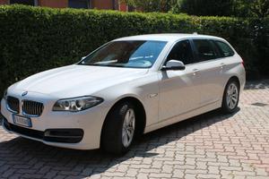 BMW bianca Serie 5 Touring 2.0d 190cv