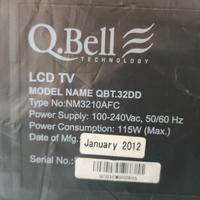 Lotto 4 TV LED LCD 32" - 24" - 16" danneggiati 