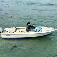 Motoscafetto con 40 Honda