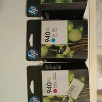 SET COMPLETO Cartucce HP 940XL Nuove Originali