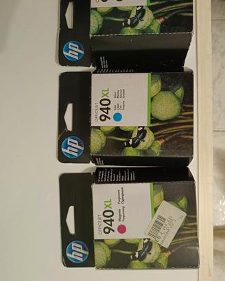 SET COMPLETO Cartucce HP 940XL Nuove Originali