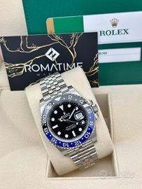 Rolex Gmt Master II Batman Jubilee 2020 Full Set