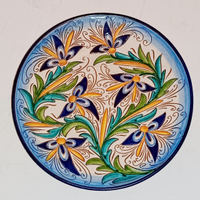 Piatto arredo ceramica Mirta Morigi