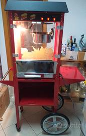 Carretto pop corn e zucchero filato nuovo