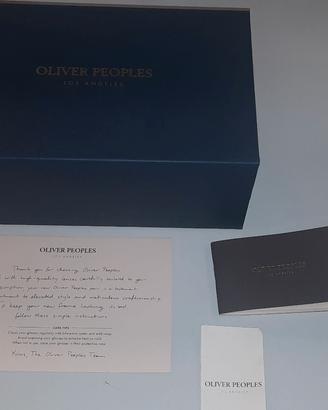 Oliver Peoples Los Angeles Scatola Originale