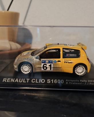 Renault Clio S1600 Acropolis 2003 Tirabassi 1:43