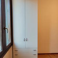 Armadio 90x258 in legno bianco Lido di Venezia