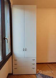 Armadio 90x258 in legno bianco Lido di Venezia