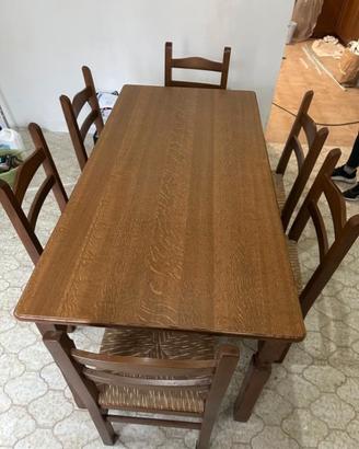 Tavolo in rovere