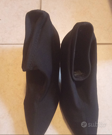 stivaletto calzino neri numero 35 elastico nuovi