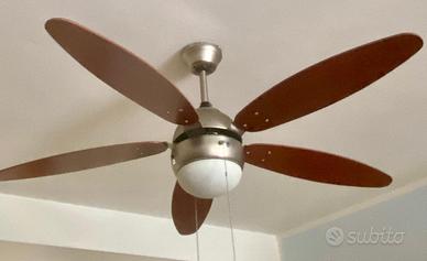 Lampadario con ventole.