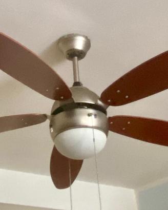 Lampadario con ventole.