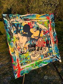 Quadro Disney Luxury Mickey Mouse Popart arte