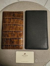 Eleganti porta carte di credito in vera pelle