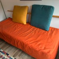 Divano letto a due posti