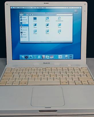 Apple iBook G4 PPC (6,5) - 768MB RAM - 27.8 GB HD