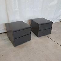 Coppia Comodini laccati Molteni