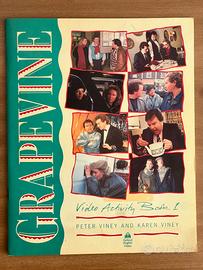 Videocassette e libro inglese GRAPEVINE