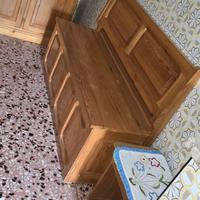 Panca in legno massello 