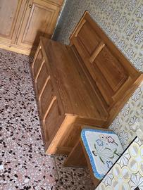 Panca in legno massello 