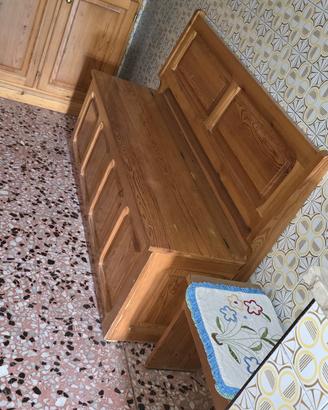 Panca in legno massello 