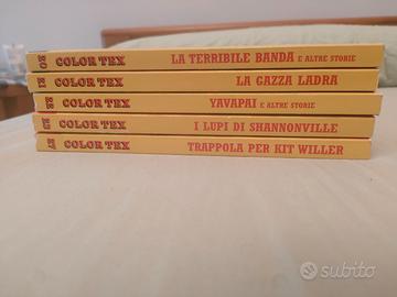 FUMETTI COLOR TEX NUMERI 20,21,22,23,27