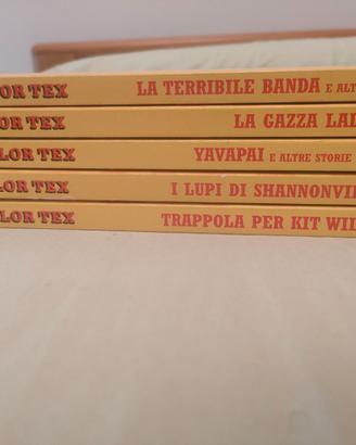 FUMETTI COLOR TEX NUMERI 20,21,22,23,27