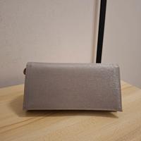 Pochette La Prairie Argento con Cerniera