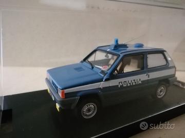 modellino fiat panda polizia cinofili