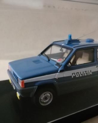 modellino fiat panda polizia cinofili