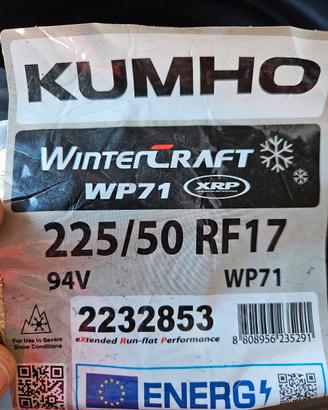 pneumatico kumho runflat