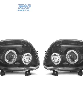 FARI RENAULT CLIO I 98-01 OCCHI ANGEL NERO