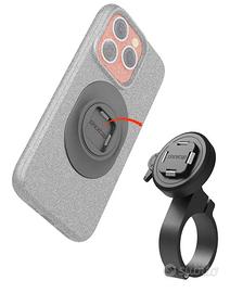 Porta telefono moto amortizzato con cover apple