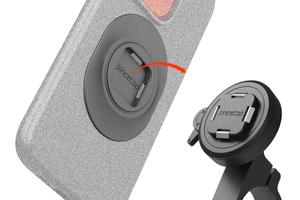 Porta telefono moto amortizzato con cover apple