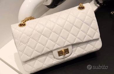 Borsa Chanel 2.55 bianca