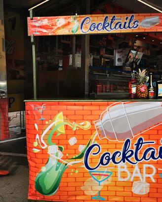 BANCONE BAR PER COCKTAILS