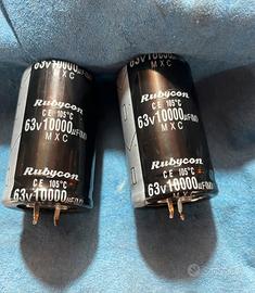 Condensatori ELNA e Rubycon 10000uf 63V