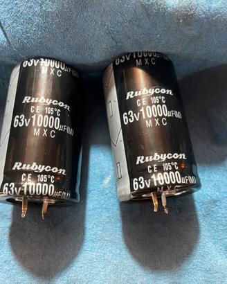 Condensatori ELNA e Rubycon 10000uf 63V