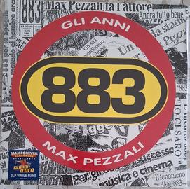 Vinile LP doppio : 883 Gli anni ( 1998 )