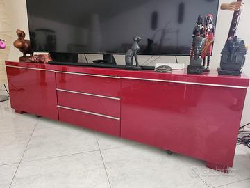 MOBILE IKEA COLORE ROSSO COME DA FOTO