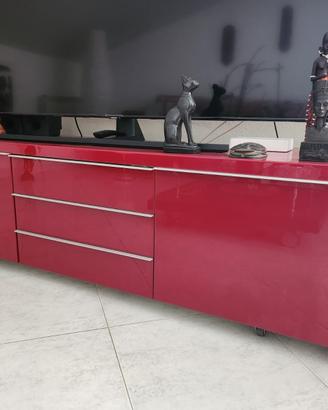 MOBILE IKEA COLORE ROSSO COME DA FOTO