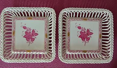 Cestini di Ceramica Herend Appony Purple 7374 AP