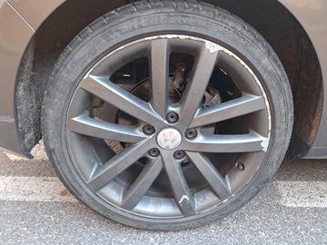 ruote da 18 complete di gomme Michelin 